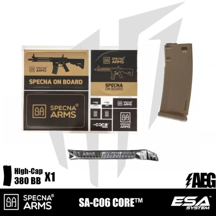 Specna Arms SA-C06 CORE™ Airsoft Tüfeği – Yarım Tan