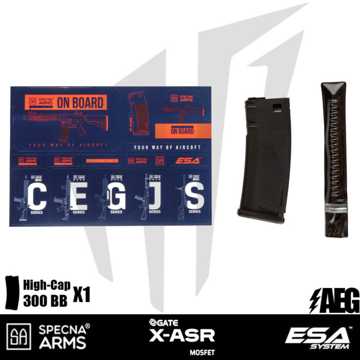 Specna Arms SA-F03 FLEX GATE X-ASR Airsoft Tüfeği – Siyah