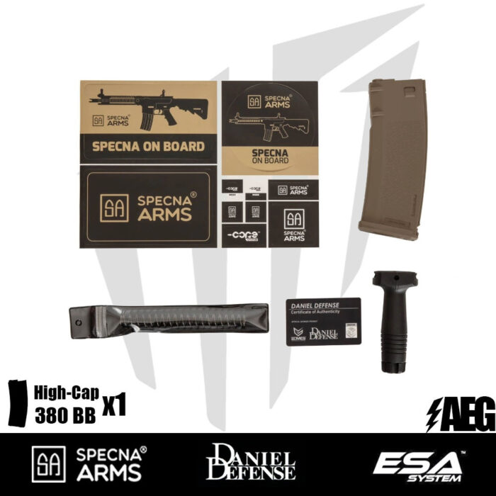 Specna Arms SA-C19 CORE Daniel Defense® Airsoft Tüfeği – Yarım Tan