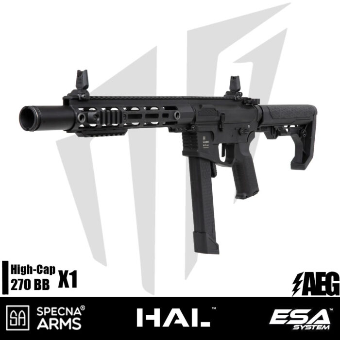 Specna Arms SA-FX02 FLEX™ HAL ETU™ Airsoft Tüfeği - Siyah