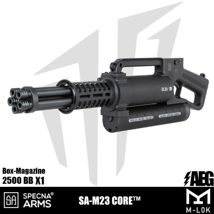 Specna Arms SA-M23 CORE™ Airsoft Tüfeği - (36rps) - Siyah