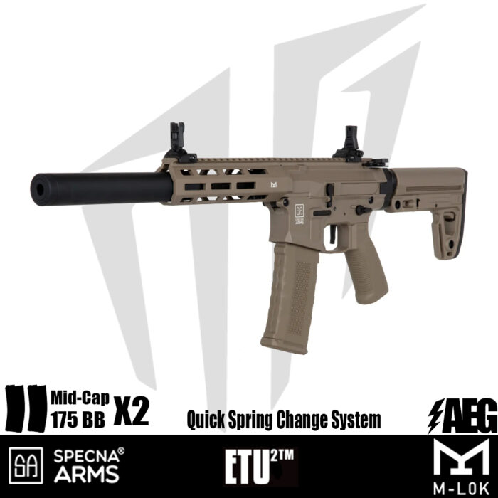 Specna Arms SA-F21 FLEX™ ETU2™ Airsoft Tüfeği – Tan