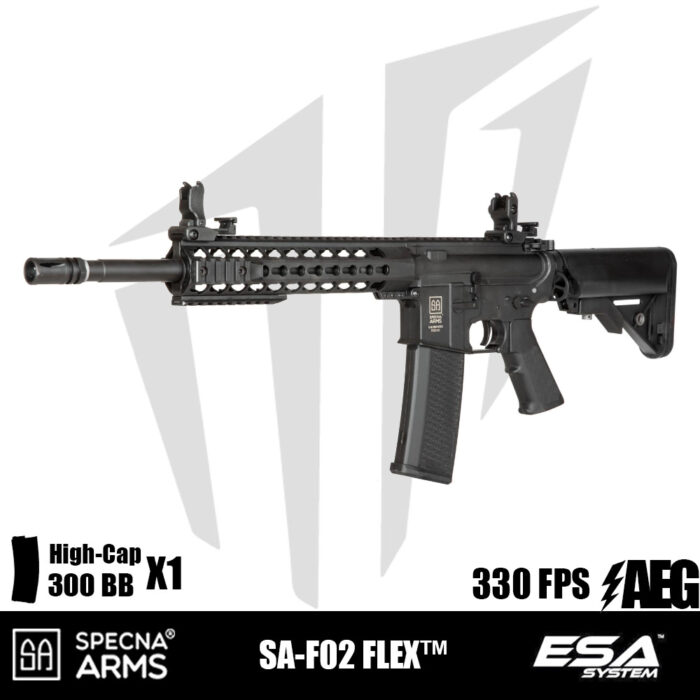 Specna Arms SA-F02 FLEX Airsoft Tüfeği – Siyah