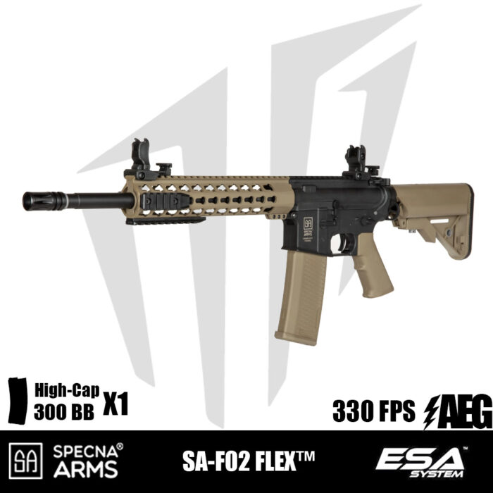 Specna Arms SA-F02 FLEX Airsoft Tüfeği – Yarım Tan