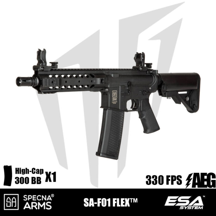 Specna Arms SA-F01 FLEX™ Airsoft Tüfeği – Siyah