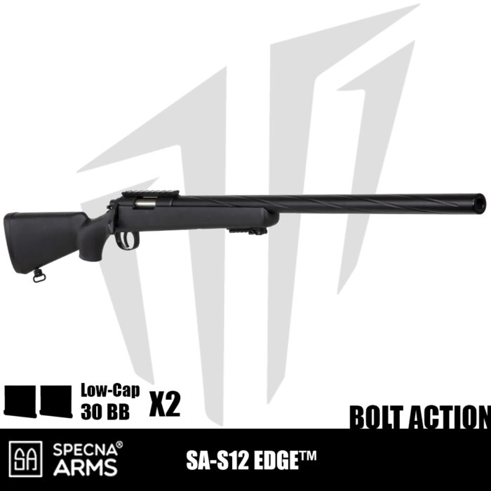 Specna Arms SA-S12 EDGE™ Airsoft Tüfeği - Siyah