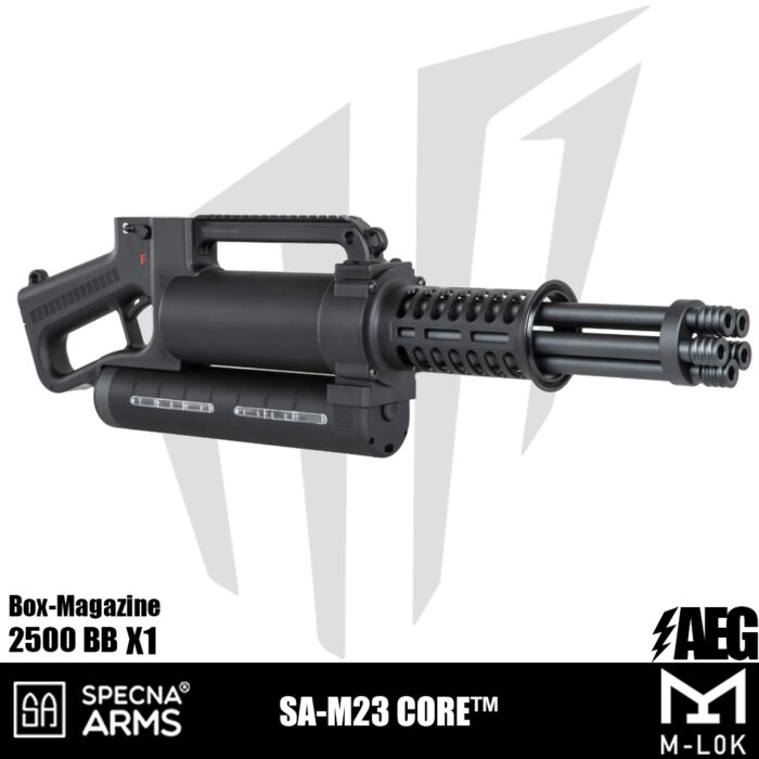 Specna Arms SA-M23 CORE™ Airsoft Tüfeği - (36rps) - Siyah