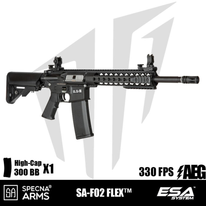 Specna Arms SA-F02 FLEX Airsoft Tüfeği – Siyah