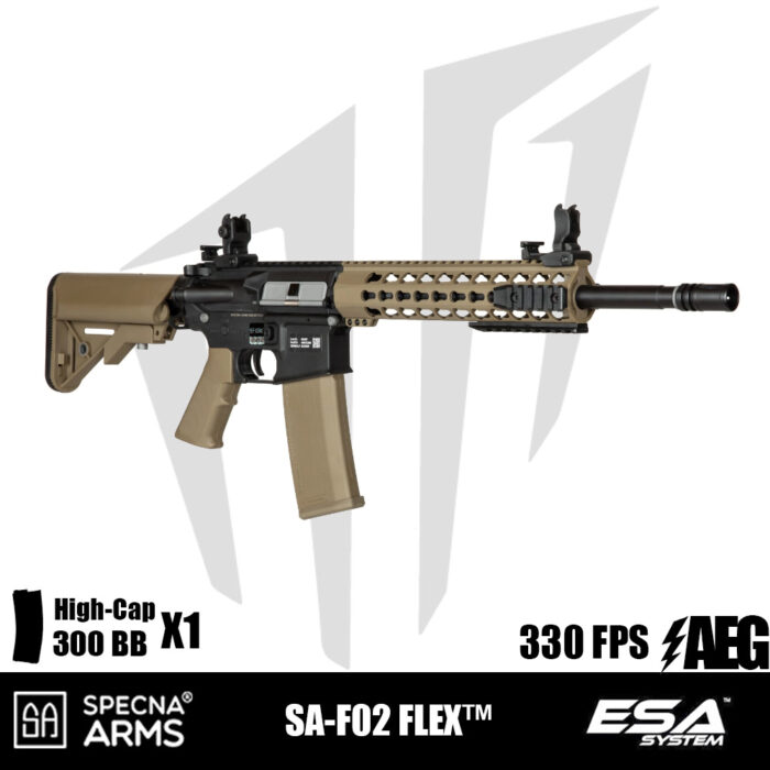 Specna Arms SA-F02 FLEX Airsoft Tüfeği – Yarım Tan