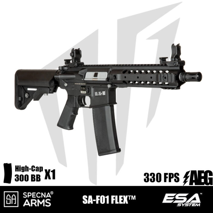 Specna Arms SA-F01 FLEX™ Airsoft Tüfeği – Siyah