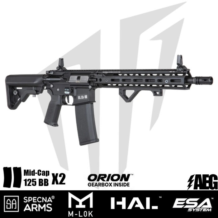 Specna Arms Daniel Defense® SA-E28 RIS III 14.5'' EDGE™ HAL ETU™ Airsoft Tüfeği - Siyah