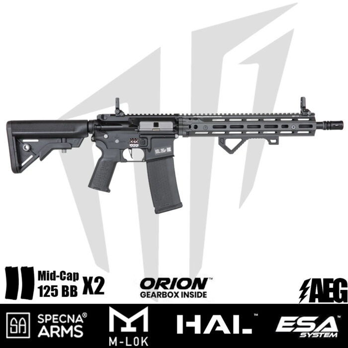 Specna Arms Daniel Defense® SA-E28 RIS III 14.5'' EDGE™ HAL ETU™ Airsoft Tüfeği - Yarım Gri