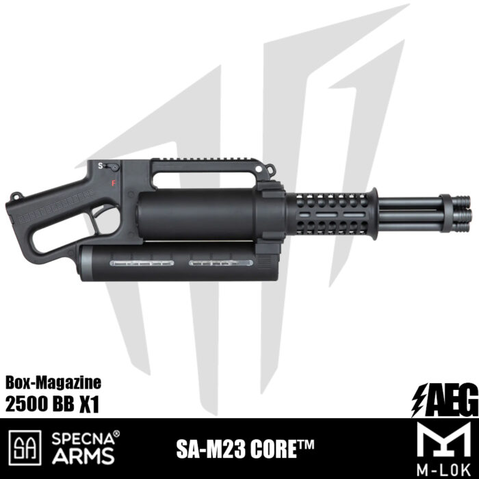 Specna Arms SA-M23 CORE™ Airsoft Tüfeği - (36rps) - Siyah