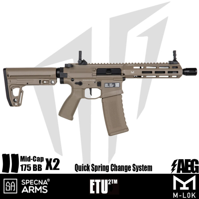 Specna Arms SA-F20 FLEX™ ETU2™ Airsoft Tüfeği – Tan