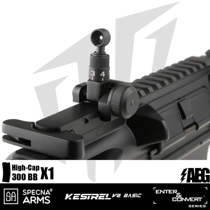 Specna Arms SA-B16 ONE™ SAEC™ Kestrel™ ETU™ Airsoft Tüfeği - Siyah