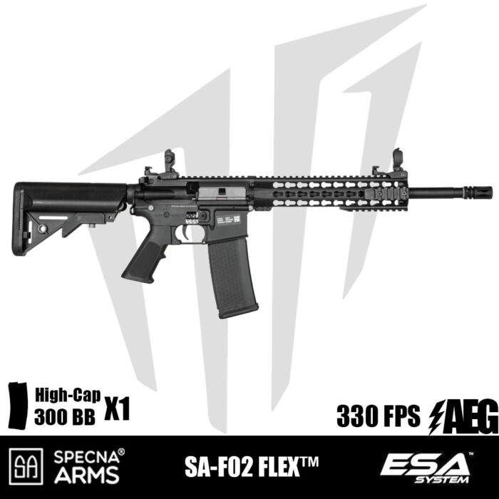 Specna Arms SA-F02 FLEX Airsoft Tüfeği – Siyah