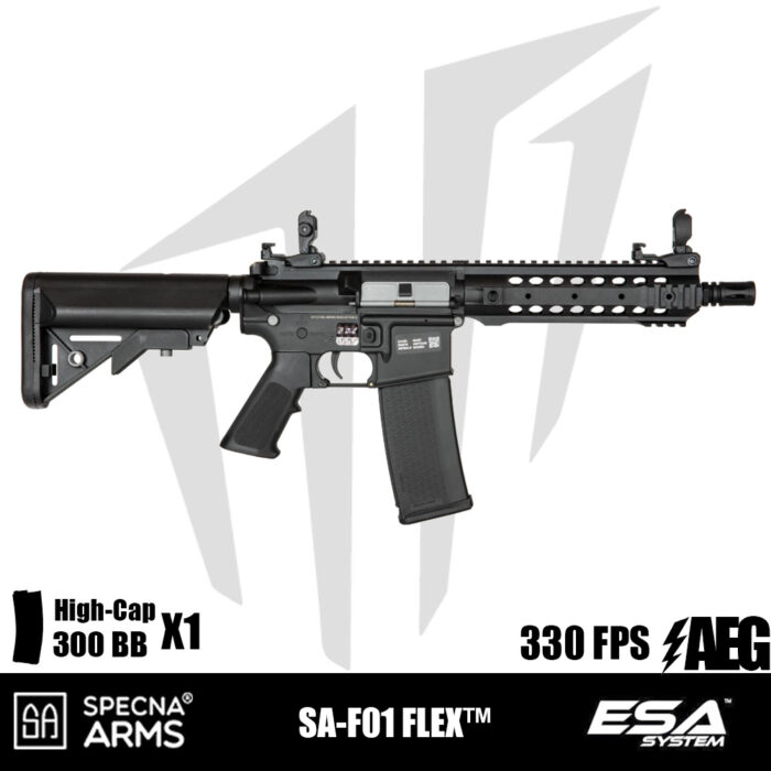 Specna Arms SA-F01 FLEX™ Airsoft Tüfeği – Siyah