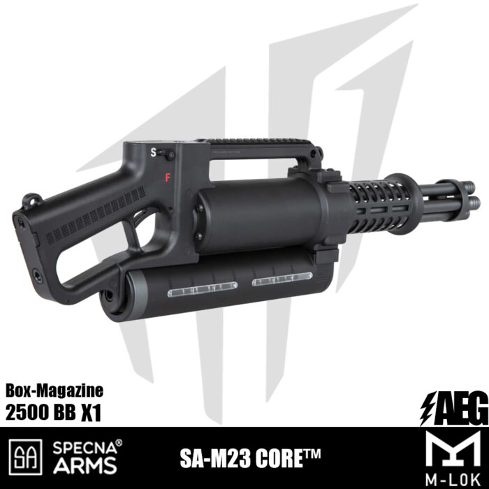 Specna Arms SA-M23 CORE™ Airsoft Tüfeği - (36rps) - Siyah