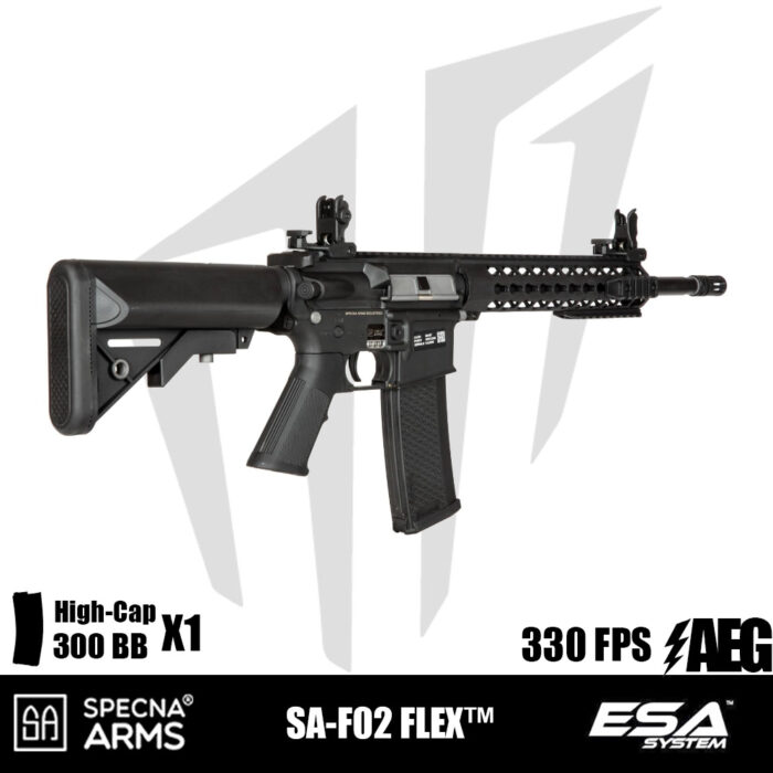 Specna Arms SA-F02 FLEX Airsoft Tüfeği – Siyah