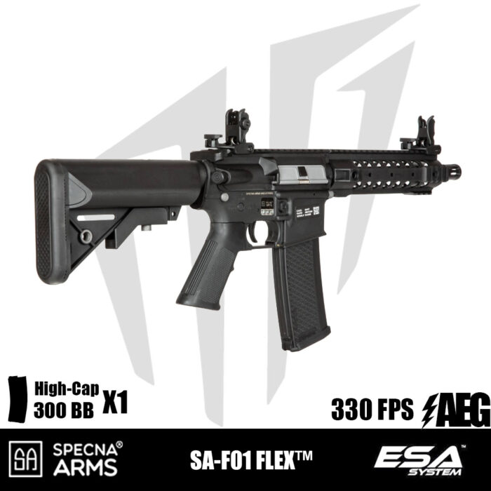 Specna Arms SA-F01 FLEX™ Airsoft Tüfeği – Siyah