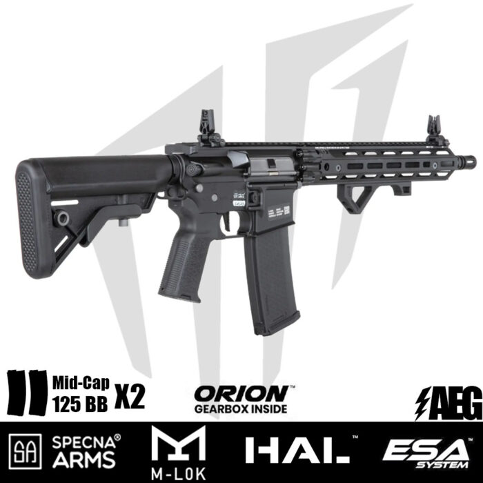 Specna Arms Daniel Defense® SA-E28 RIS III 14.5'' EDGE™ HAL ETU™ Airsoft Tüfeği - Siyah