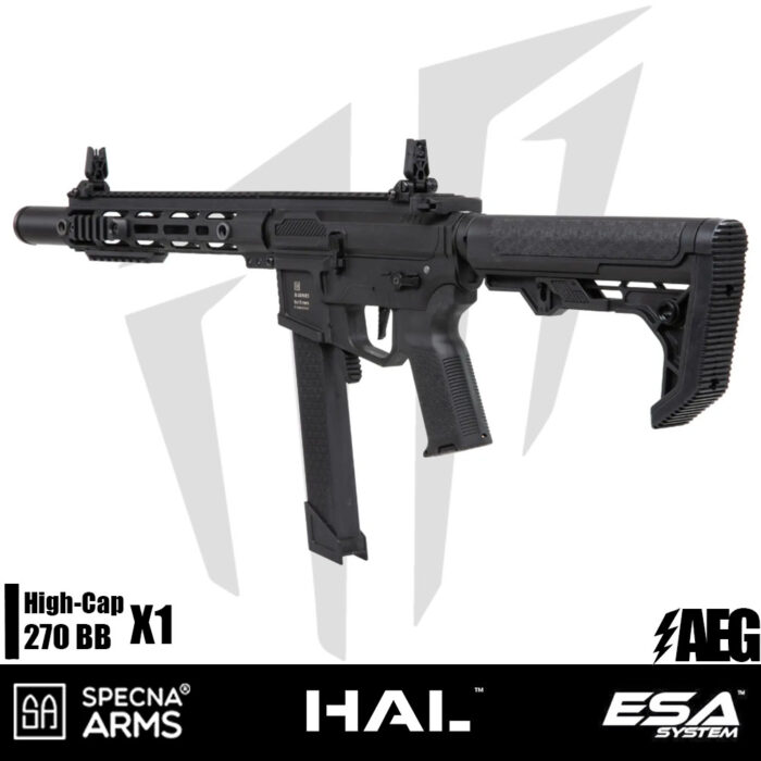 Specna Arms SA-FX02 FLEX™ HAL ETU™ Airsoft Tüfeği - Siyah