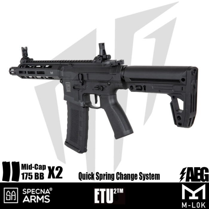 Specna Arms SA-F20 FLEX™ ETU2™ Airsoft Tüfeği – Siyah