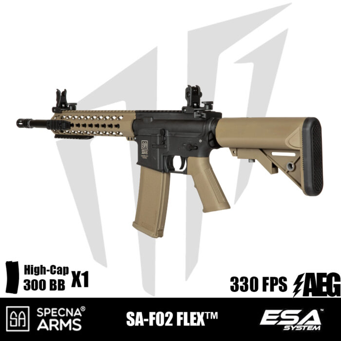 Specna Arms SA-F02 FLEX Airsoft Tüfeği – Yarım Tan