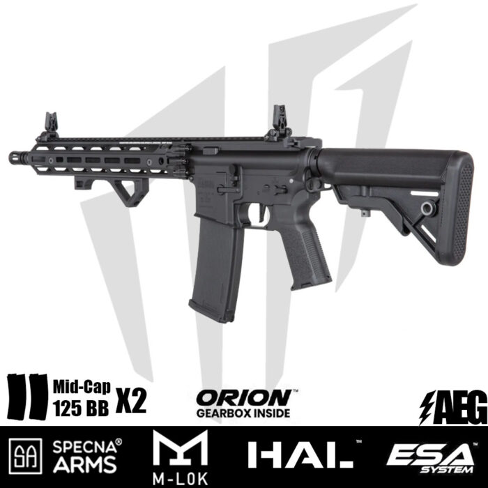 Specna Arms Daniel Defense® SA-E28 RIS III 14.5'' EDGE™ HAL ETU™ Airsoft Tüfeği - Siyah