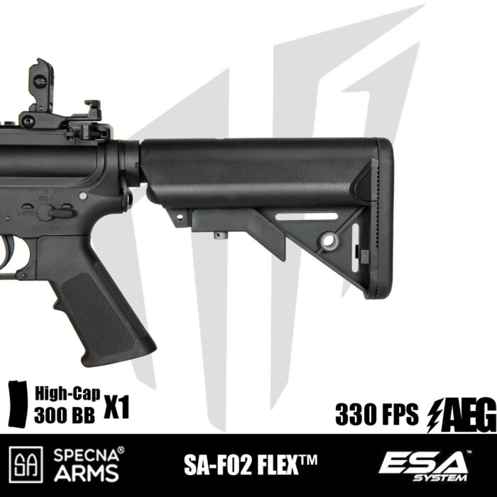 Specna Arms SA-F02 FLEX Airsoft Tüfeği – Siyah