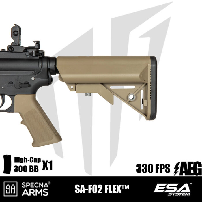 Specna Arms SA-F02 FLEX Airsoft Tüfeği – Yarım Tan