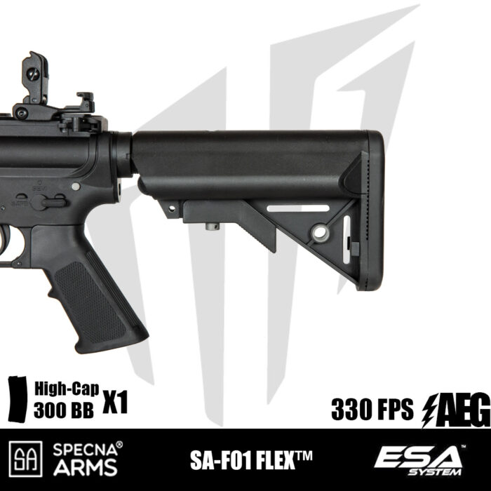 Specna Arms SA-F01 FLEX™ Airsoft Tüfeği – Siyah