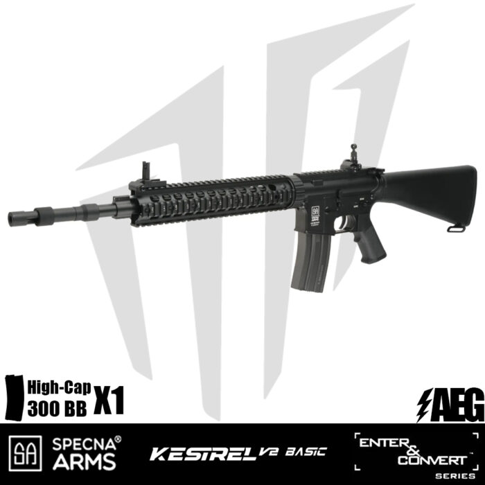 Specna Arms SA-B16 ONE™ SAEC™ Kestrel™ ETU™ Airsoft Tüfeği - Siyah