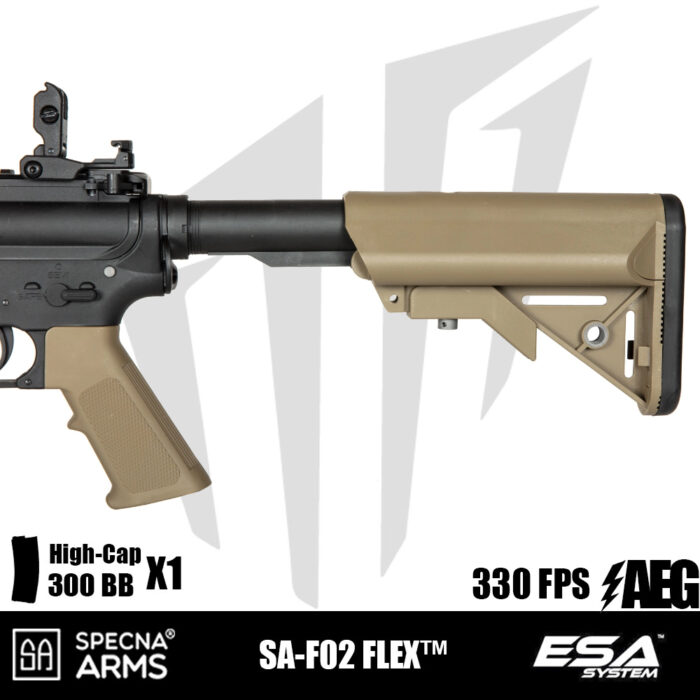 Specna Arms SA-F02 FLEX Airsoft Tüfeği – Yarım Tan