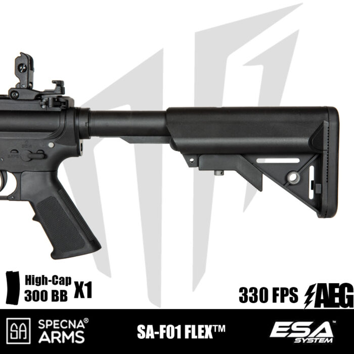 Specna Arms SA-F01 FLEX™ Airsoft Tüfeği – Siyah