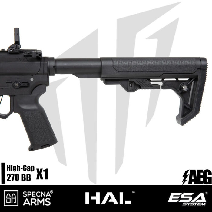 Specna Arms SA-FX02 FLEX™ HAL ETU™ Airsoft Tüfeği - Siyah