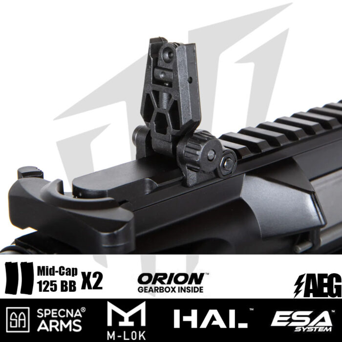 Specna Arms Daniel Defense® SA-E28 RIS III 14.5'' EDGE™ HAL ETU™ Airsoft Tüfeği - Yarım Gri