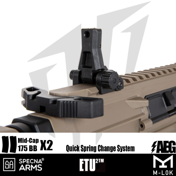 Specna Arms SA-F20 FLEX™ ETU2™ Airsoft Tüfeği – Tan