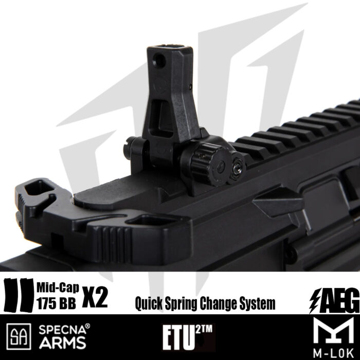 Specna Arms SA-F20 FLEX™ ETU2™ Airsoft Tüfeği – Siyah