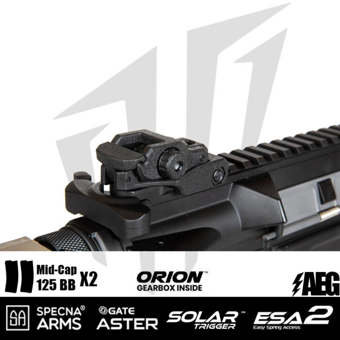 Specna Arms Daniel Defence® MK18 SA-E19 EDGE 2.0™GATE ASTER Airsoft Tüfeği – Chaos Bronz