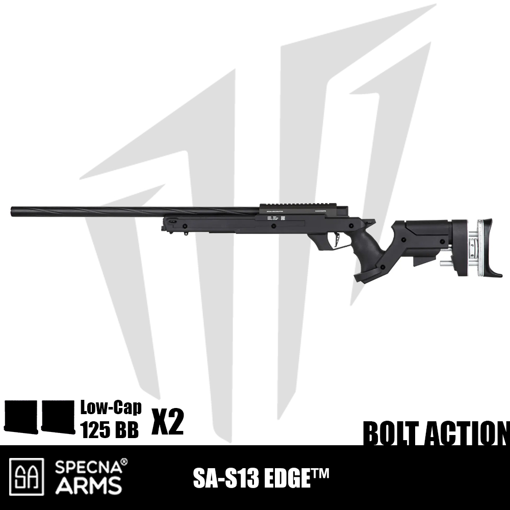 Specna Arms SA-S13 EDGE™ Airsoft Tüfeği – Siyah