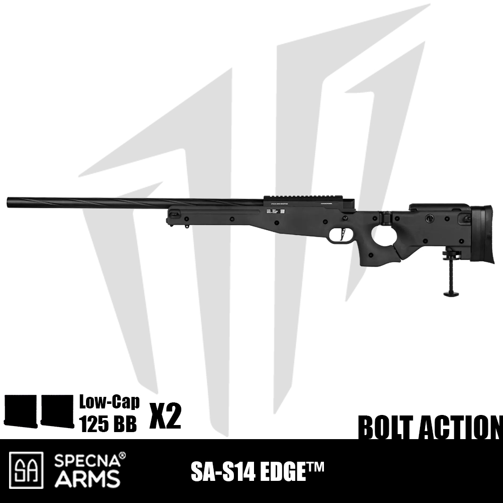 Specna Arms SA-S14 EDGE™ Airsoft Tüfeği – Siyah