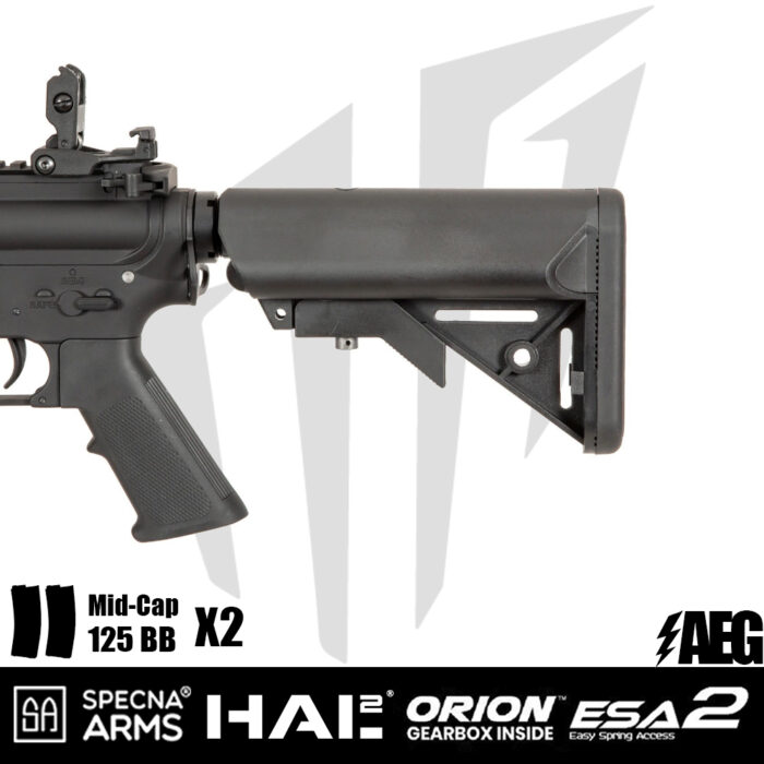 Specna Arms Daniel Defense® MK18 SA-E19 EDGE™ HAL² ™ Airsoft Tüfeği – Siyah