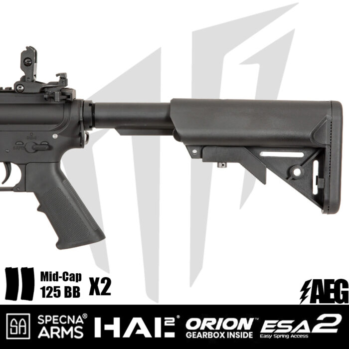 Specna Arms Daniel Defense® MK18 SA-E19 EDGE™ HAL² ™ Airsoft Tüfeği – Siyah