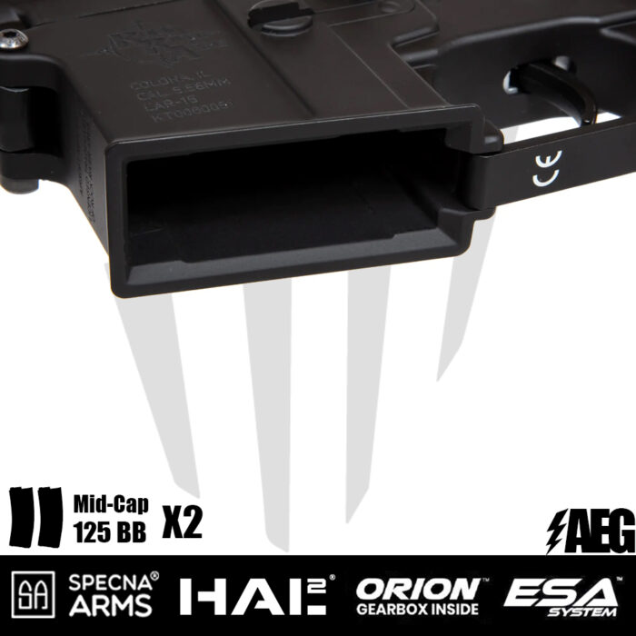 Specna Arms SA-E08 EDGE™ Light Ops Dipçik HAL²™ Airsoft Tüfeği - Half-Tan