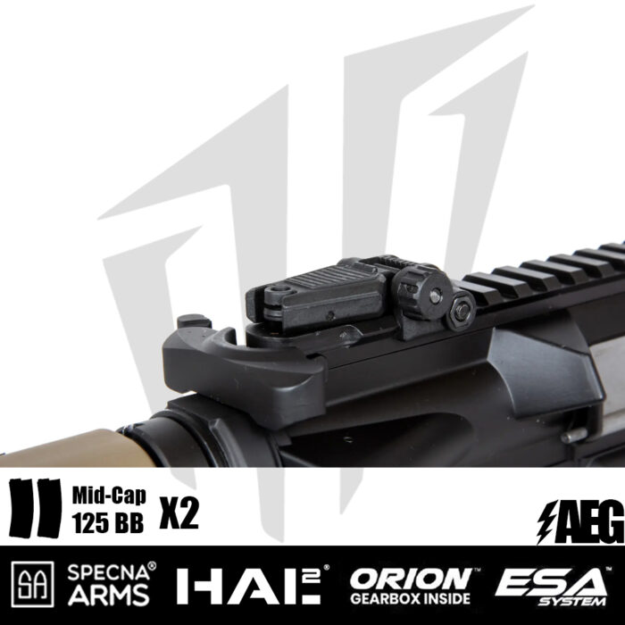 Specna Arms SA-E08 EDGE™ Light Ops Dipçik HAL²™ Airsoft Tüfeği - Half-Tan