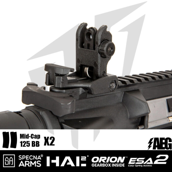 Specna Arms Daniel Defense® MK18 SA-E19 EDGE™ HAL² ™ Airsoft Tüfeği – Siyah