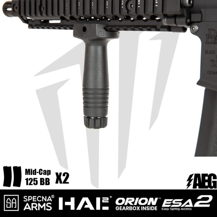 Specna Arms Daniel Defense® MK18 SA-E19 EDGE™ HAL² ™ Airsoft Tüfeği – Siyah