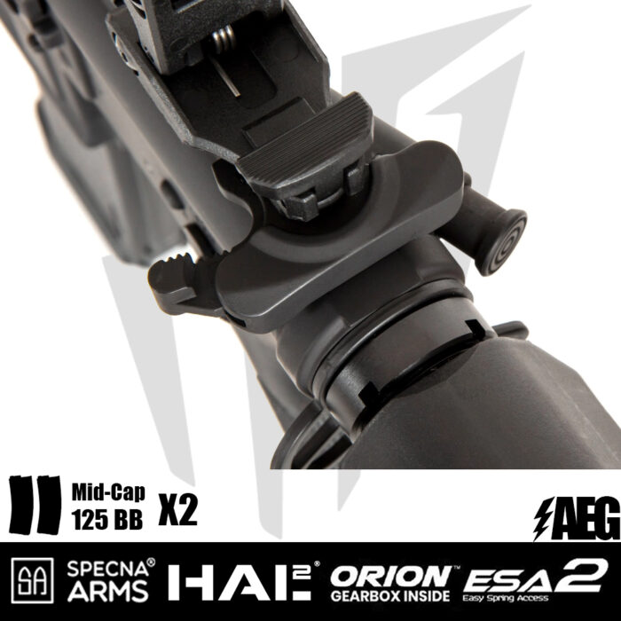 Specna Arms Daniel Defense® MK18 SA-E19 EDGE™ HAL² ™ Airsoft Tüfeği – Siyah