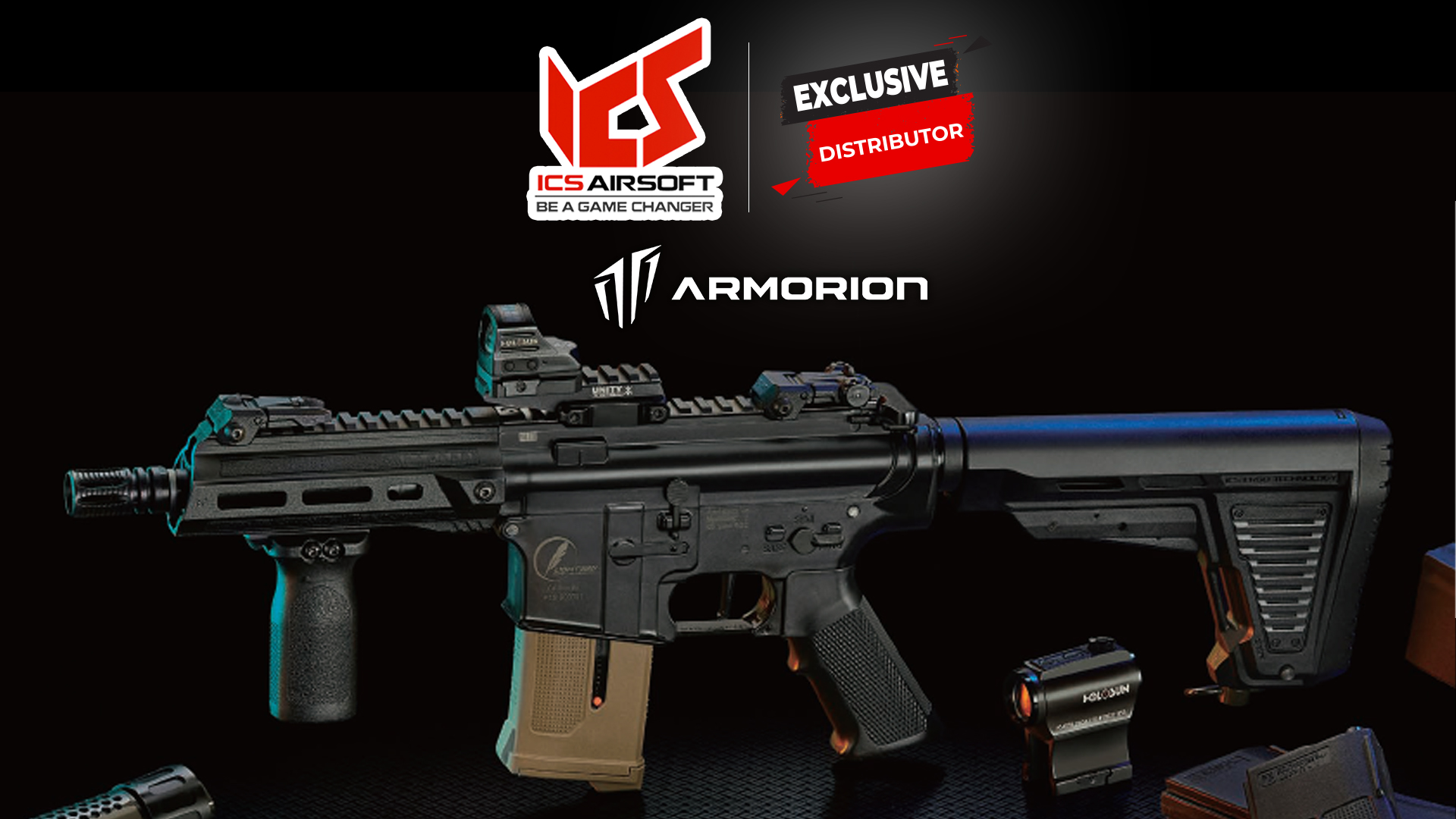 Armorion.com: ICS Airsoft Markasının Türkiye’deki Exclusive Distribütörü